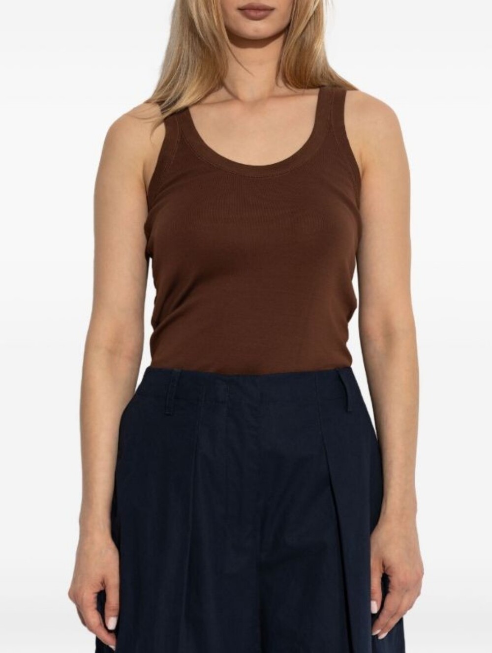 OFFER! Lemaire scoop-neck cotton tank top